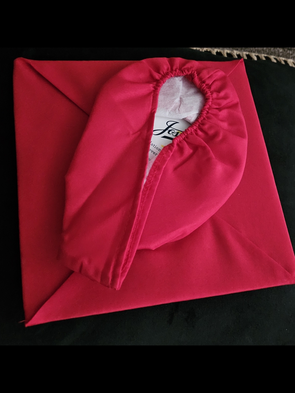 Red Graduation Cap - Picture 2 of 2